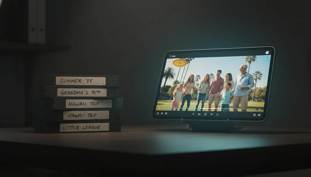 Convert VHS to Digital Near Me in Irvine