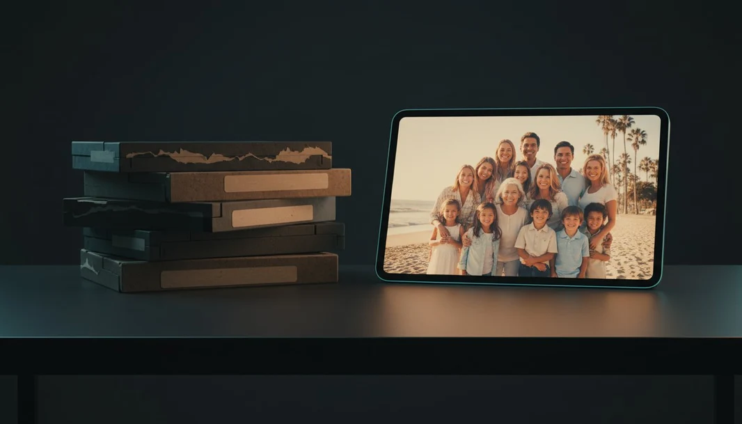 VHS to Digital Transfer in Mission Viejo